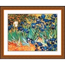 "Iris Garden" Vincent Van Gogh 
