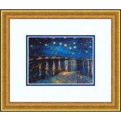 "Starlight Over the Rhone, 1888" Vincent Van Gogh