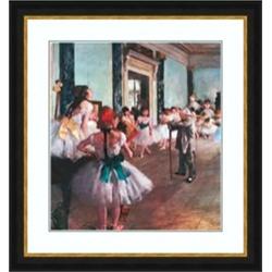 "The Dancing Class" by Edgar Degas