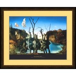 "Swans Reflecting Elephants" Salvador Dali