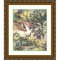 "House of Pere Lacroix, 1873" Paul Cezanne
