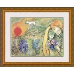 Chagall "Les Amoureux de Vence"