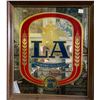 Image 1 : Framed LA From Anheuser-Busch Mirror