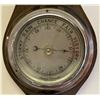 Image 2 : Vintage Wooden Wall Barometer & Thermometer Weather Station