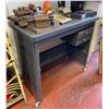 Image 2 : Industrial Metal Work Desk with Drawer