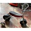 Image 2 : Vintage Tricycle with Chrome Handlebars and Red Seat