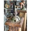 Image 2 : Antique Wood Coffee Grinder with Metal Crank