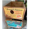 Image 2 : Pair of Vintage Japanese Mandarin Orange Wooden Crates