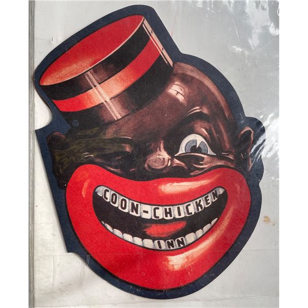 Old Coffee Bag - Royal Coffee - Wanamaker's, Spokane, Washington Coon-Chicken Inn Menu