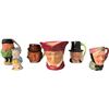 Image 1 : Vintage Character Toby Mugs & Figural Pitchers Assorted Group