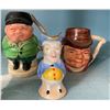 Image 2 : Vintage Character Toby Mugs & Figural Pitchers Assorted Group