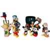 Image 1 : Assorted Walt Disney Character Figurines Including Mickey, Donald & Tinker Bell (Group)