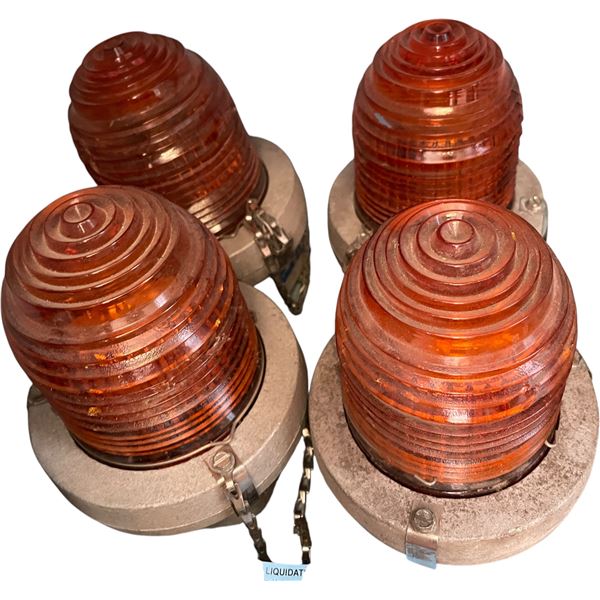 Vintage Industrial Insulators (Group of 4)