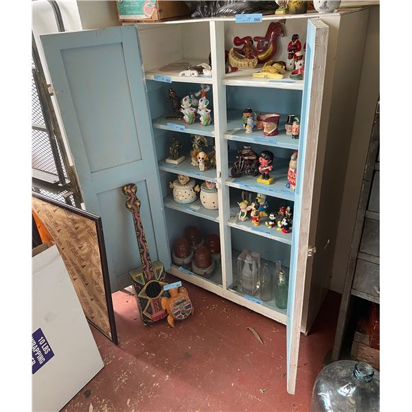 1940's Antique Cupboard (Contents Not Included)