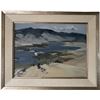 Image 1 : Framed Landscape Oil Painting, Signed