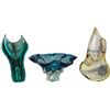Image 1 : Group of 3 Art Glass Bowls