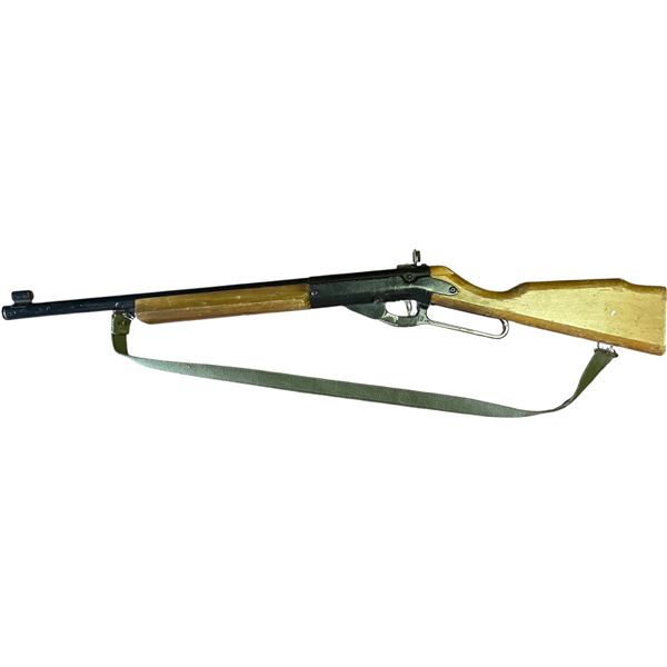 Vintage Wooden Stock Break-Action Air Rifle