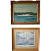 Image 1 : Framed Nautical Ship & Yacht Prints - New Glasgow & Legendary Yachts of Racing Signed