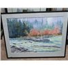 Image 11 : Framed artwork - scenery