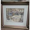Image 16 : Framed artwork - scenery