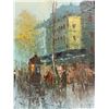 Image 3 : Framed Paris Street Scene Painting Signed H. Lemon
