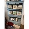Image 2 : Blue Painted Wooden Wall Shelf