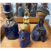 Image 1 : Set of 4 Art Pottery Figural Figurines