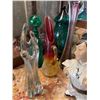 Image 3 : Group of Various Art Glass Vase & Figural Decor