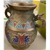 Image 2 : CloisonnÈ Style Vase & Small Decorative Vessel