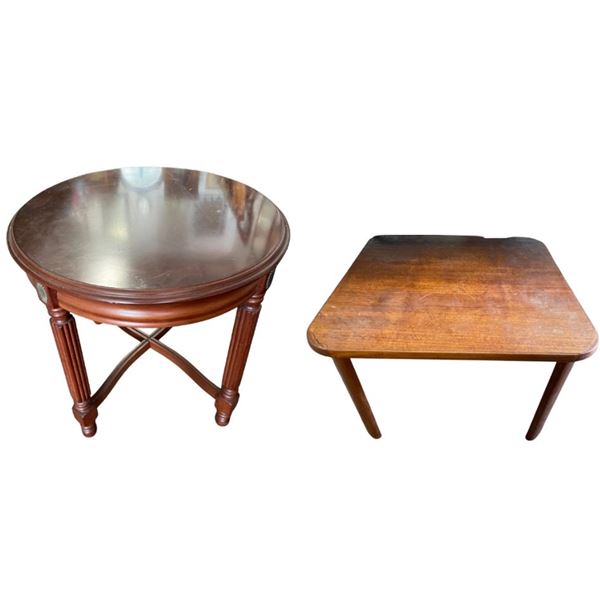 Group of 2 Wood Coffee Tables