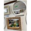 Image 2 : Group of 6 Assorted Wall Mirrors - Various Shapes & Size