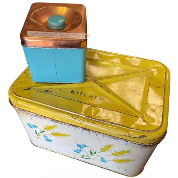 Vintage Kitchen Canisters Includes Lincoln Beauty Ware