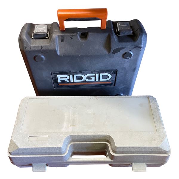 Makita JR3000V Reciprocating Saw and Ridgid Box