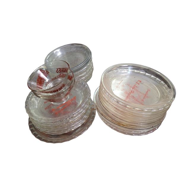 30+ Pcs Vintage Glass Pie Dishes & Measuring Cup Set