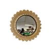 Image 3 : Mid-Century Sunburst Mirror and Retro School Clock
