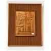 Image 2 : 3 Vintage Framed Copper Reliefs