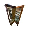 Image 2 : Vintage Wooden Curio Cabinet, H63" x 23" x D9"