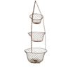 Image 1 : Three-Tier Hanging Wire Basket