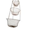 Image 3 : Three-Tier Hanging Wire Basket