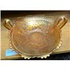 Image 4 : 7 Carnival Glass Serveware - Iridescent Bowls, Dishes & Platters