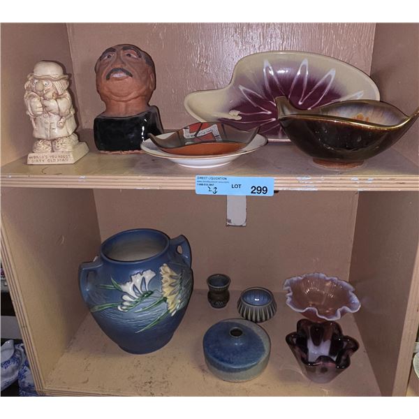 Germa pottery and Roseville pottery