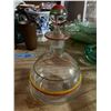 Image 3 : 1940s Anchor Hocking Cookie Jar and Vintage Pin Striped Glass Liquor Decanter