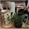 Image 4 : 10 Mug & Tankard Collection - Wooden Pitcher and Cup Set, Ceramic Mugs, and More