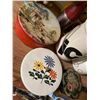 Image 3 : Lot of Vintage Kitchen Tins, Ice Bucket, Cookie Tins & Decorative Serving Pieces