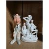 Image 2 : Lot of 4 Vintage Items - Comic Caricature Figurine, Staffordshire-Style Group, Chef Salad Dressing B