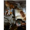 Image 2 : Large Mixed Lot Vintage Animal Figurines & Ceramic Decor in Basket