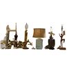 Image 1 : Assorted Vintage Table & Accent Lamps Including Mid-Century and Decorative Styles