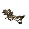 Image 2 : Assorted Vintage Brass Animal Figurines & Novelty Items incl Horse, Cats, Baby Shoes & More