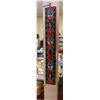 Image 2 : Long Handcrafted Folk Art Textile Wall Hanging with Mask Motif