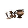 Image 2 : Collection of Vintage Brass & Copper Teapots, Pitchers & Ornamental Vessels